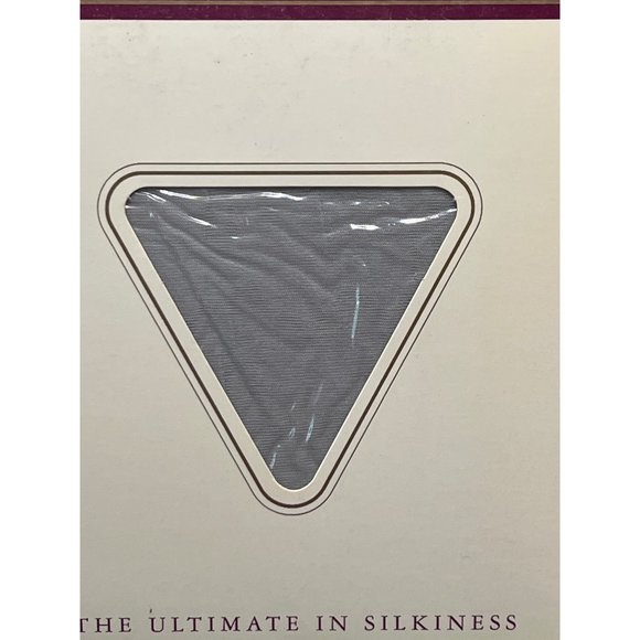 Vintage 1995 Hanes Silky Reflections Silky Sheer Pantyhose Control Top Grey Mist - Picture 2 of 6